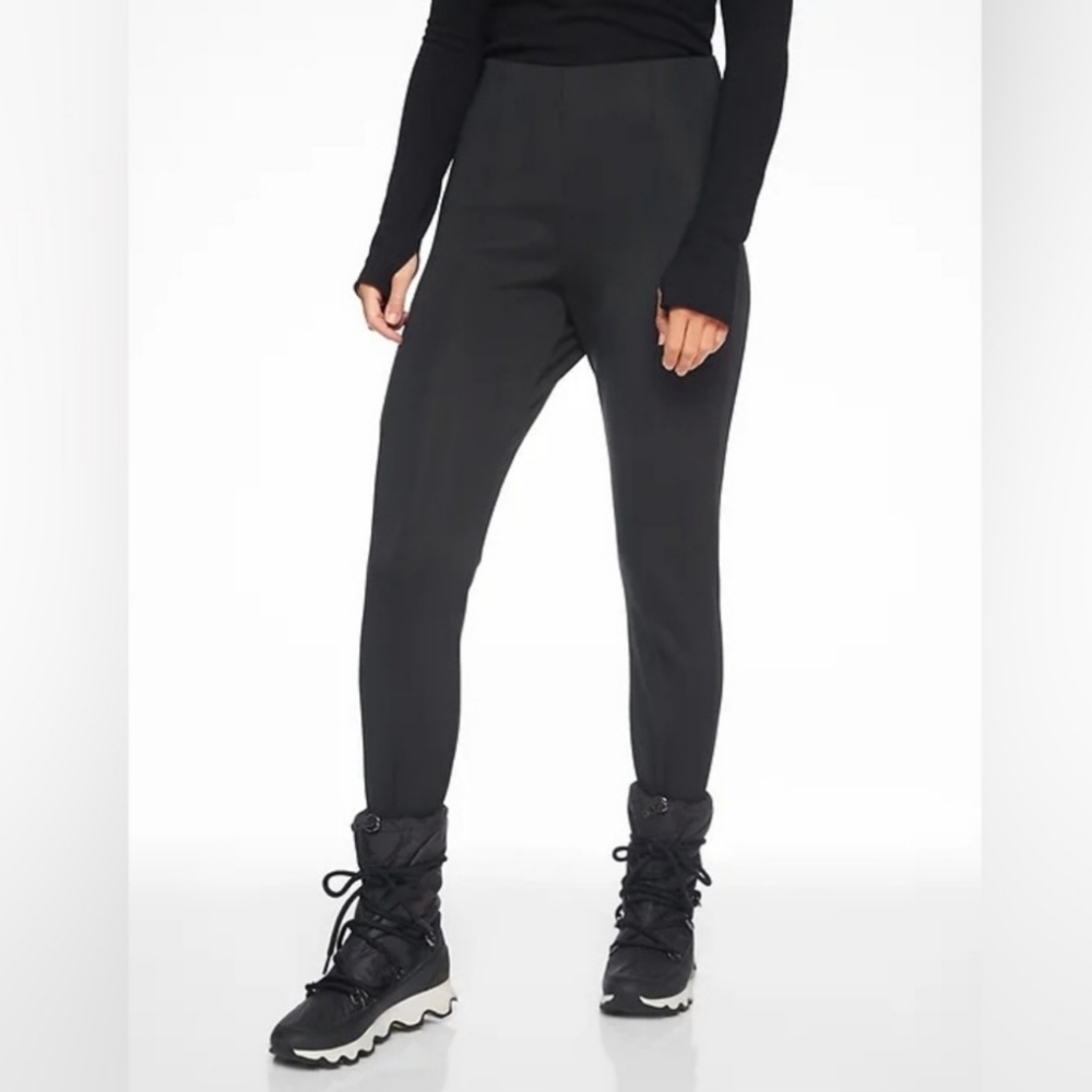 ATHLETA Butte Peak Snow Pant Black NWT Size 6 NEW